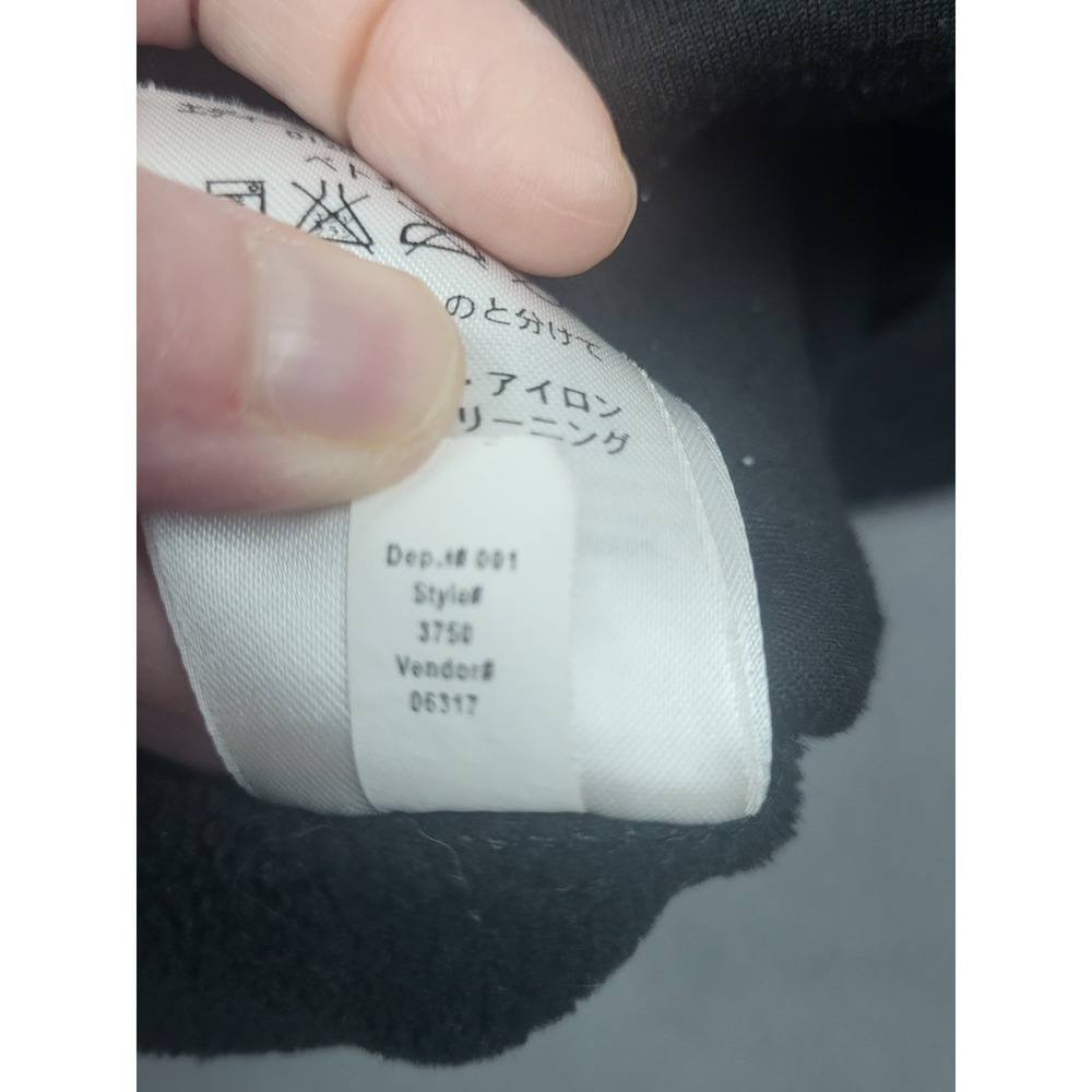 Eddie Bauer Windcutter Fleece Vest Mens Large Black Full Zip Polartec RN 67249 - Picture 8 of 10